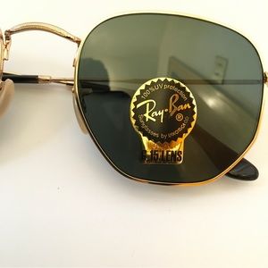 Ray-Ban - Hexagon- Titanium - NEW - Unisex